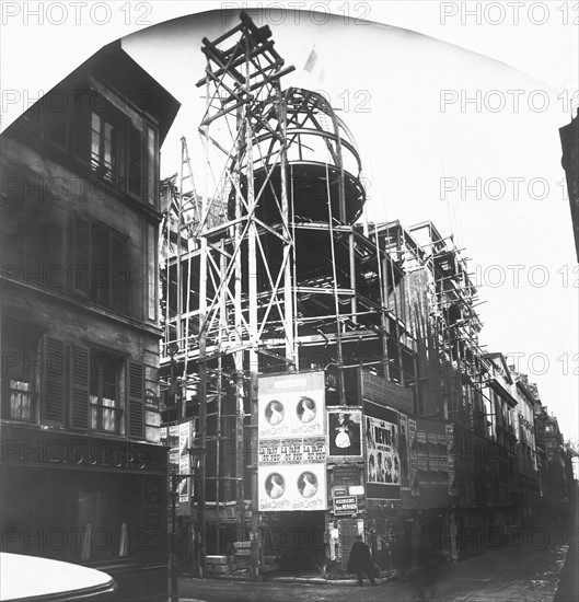 Construction de l'Immeuble de la rue Saint Georges - Bureau et organisation du journal L'Illustration