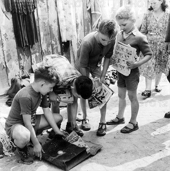 Les loisirs des écoliers en 1951