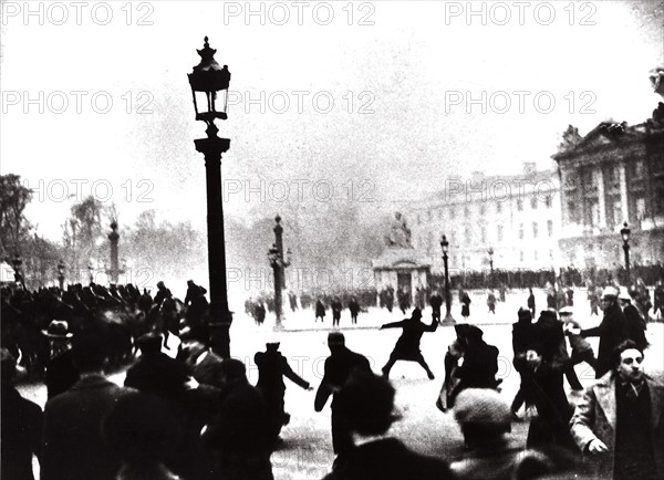 Strikes of February 6, 1934 in Paris