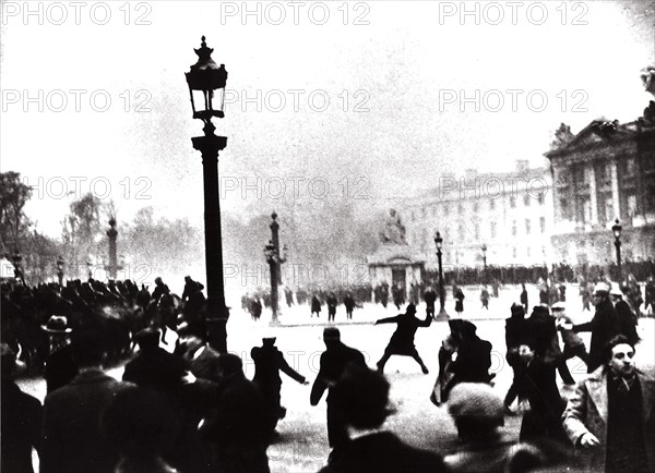 Emeutes du 6 février 1934 à Paris