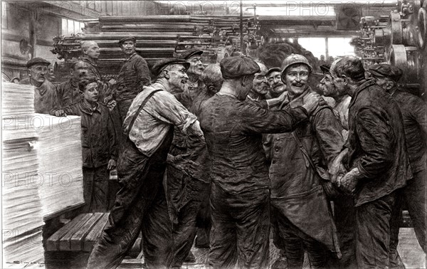 Usine d'armement en juin 1916