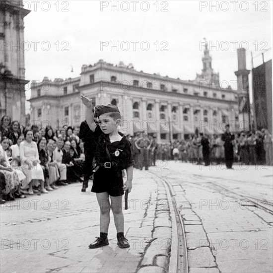 August 15 festivities in Seville, 1936
