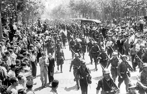 Spanish Civil War, August 1936