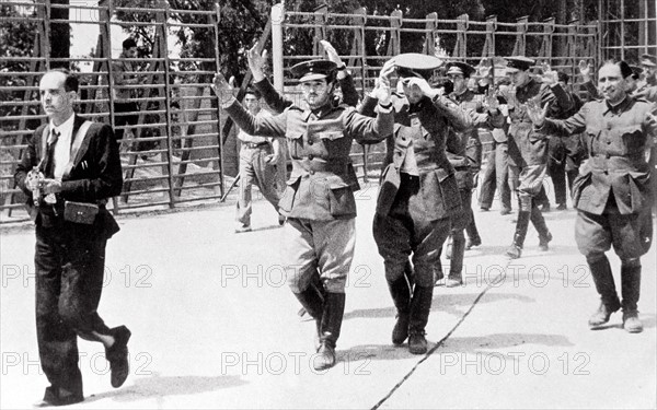 Siège de la caserne de la Montana, en juillet 1936