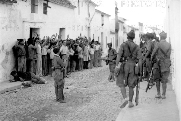 Spanish Civil War, July 1936