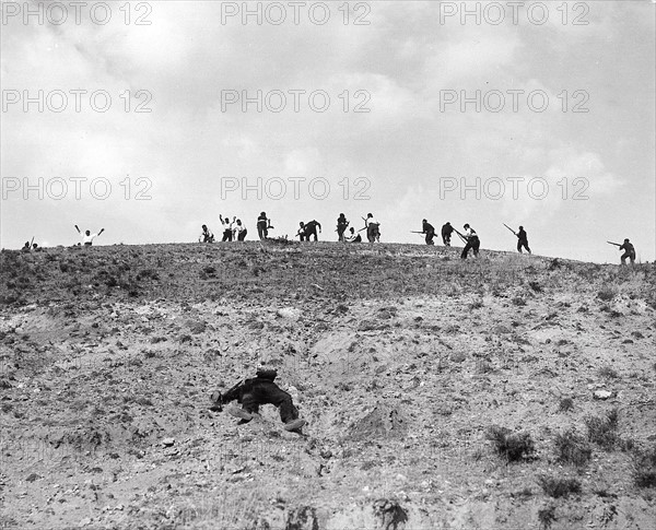 Le front de Somosierra pendant la Guerre d'Espagne