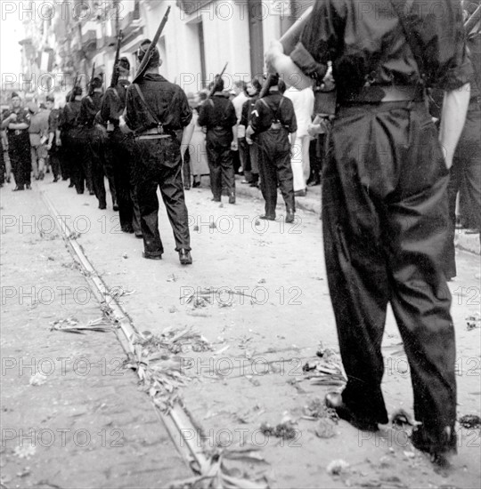 Spanish Civil War, 1936