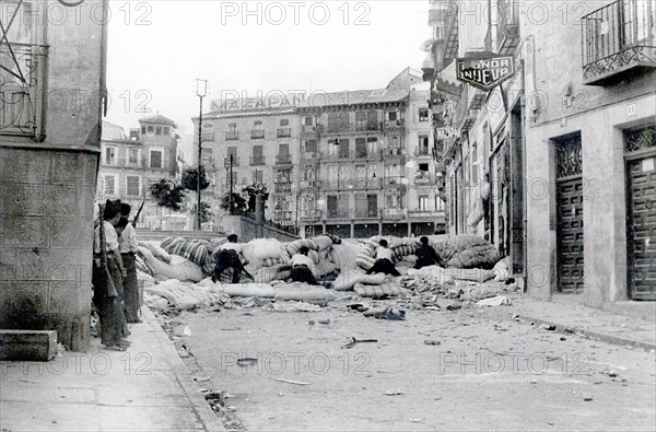 Combats à Tolède pendant la Guerre d'Espagne