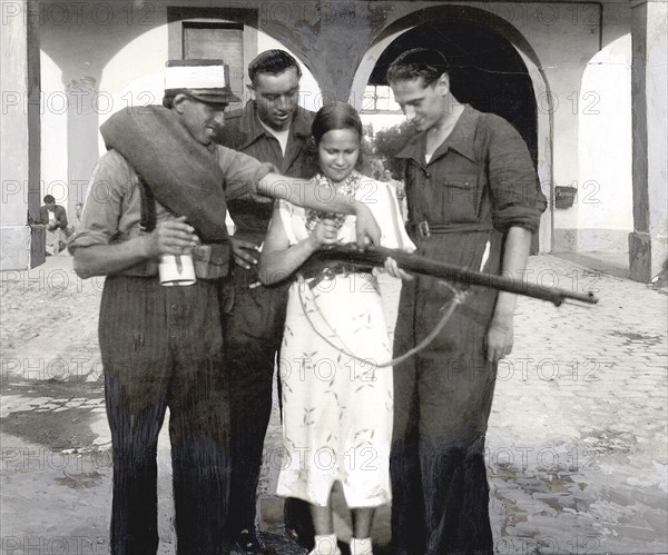 Madrid pendant la Guerre d'Espagne, 1936