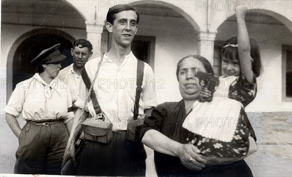 Madrid pendant la Guerre d'Espagne, 1936