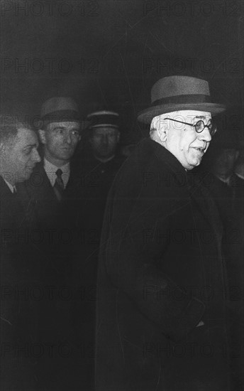 The Spanish President of the Republic Manuel Azaña, 1939