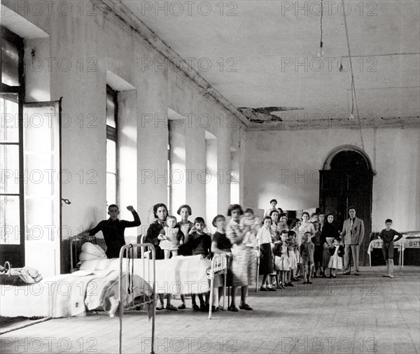 Spanish refugees in France, 1936