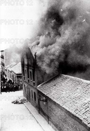 The Church of the Angels in Madrid, 1936