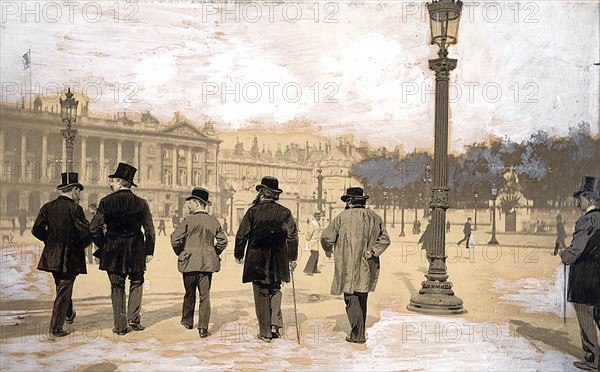 Manifestation du 1er mai 1890 à Paris