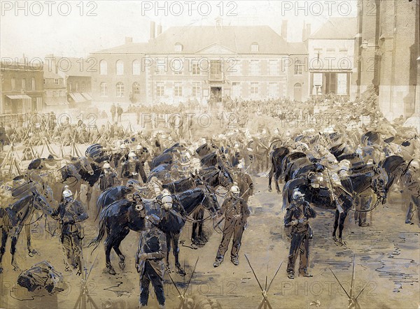 Manifestation du 1er mai 1891 à Fourmies