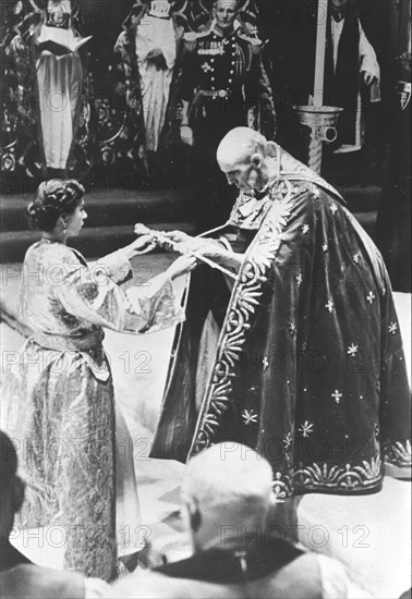 Crowning of Elizabeth II