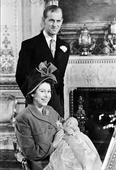 La famille royale britannique en 1948