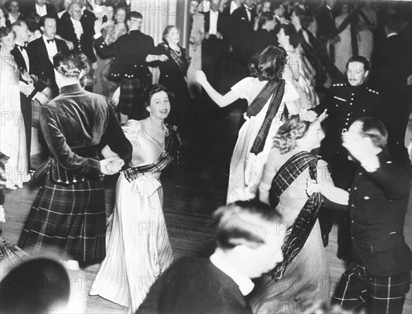 Princess Elisabeth during Caledonian Ball