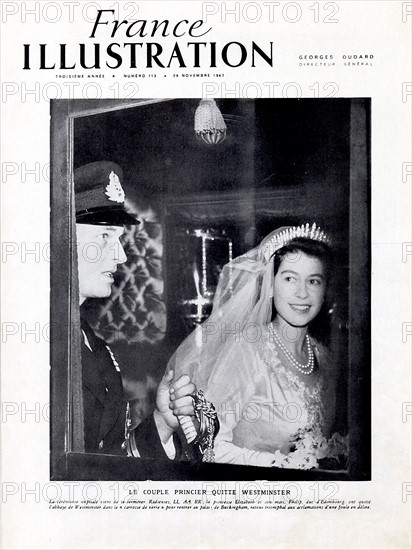 Wedding of Princess Elizabeth and Prince Philip Mountbatten