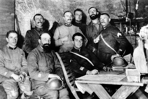 Etat major français du Fort de Douaumont, 1916