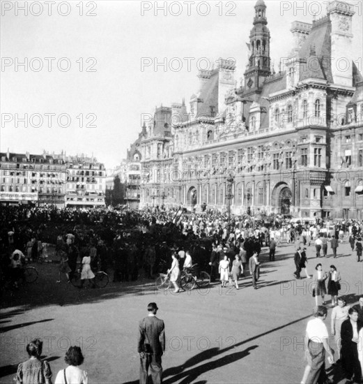 Liberation of Paris in August 1944