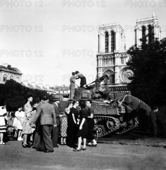 Liberation of Paris in August 1944