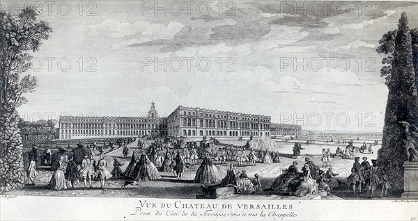 Le château de Versailles au 17e siècle
