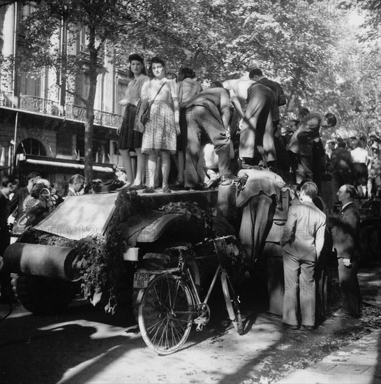 Liberation of Paris in August 1944