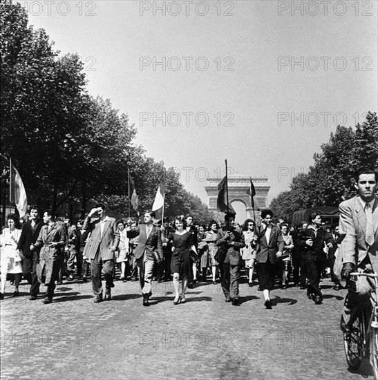 Liberation of Paris in August 1944