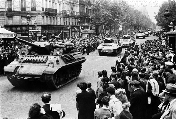 Liberation of Paris in August 1944