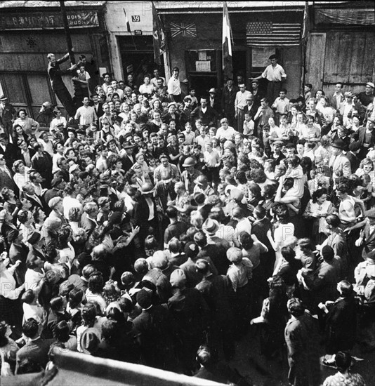 Liberation of Paris in August 1944