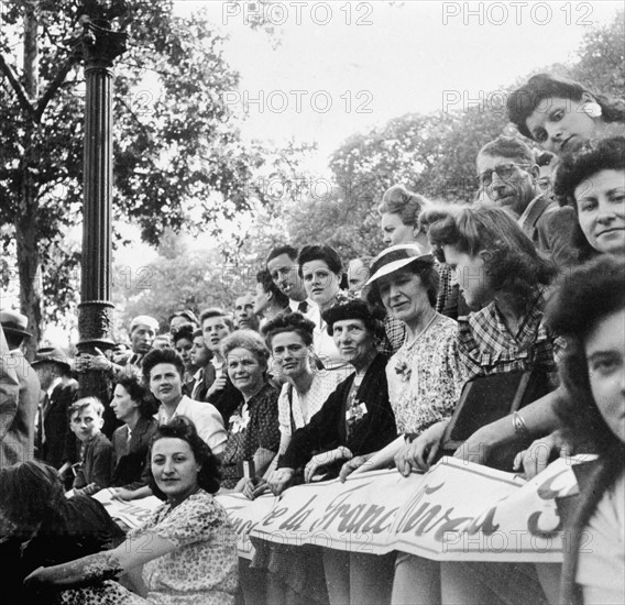 Liberation of Paris in August 1944