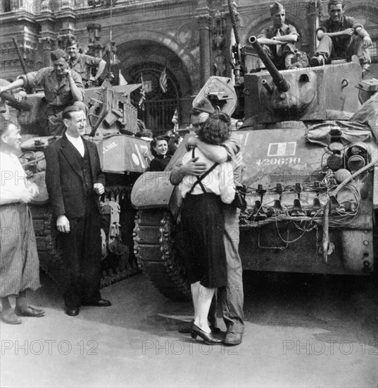 Liberation of Paris in August 1944