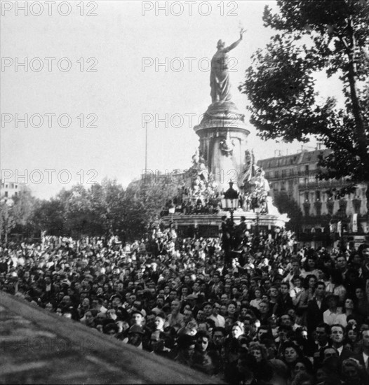 Liberation of Paris in August 1944