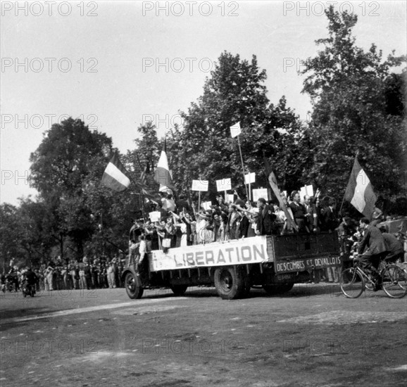 Liberation of Paris in August 1944