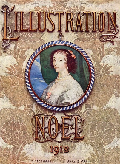 Couverture de Noël du journal L'Illustration, 1912