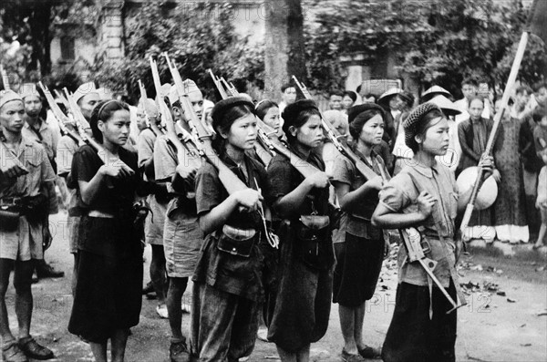Vietnamese fighters, 1946
