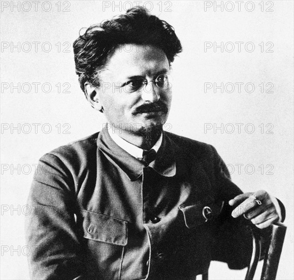 Léon Trotski, 1917