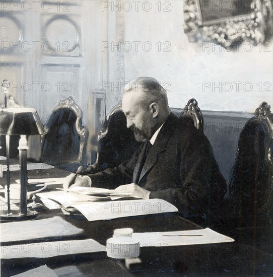 Le prince Gueorgui Lvov, 1917