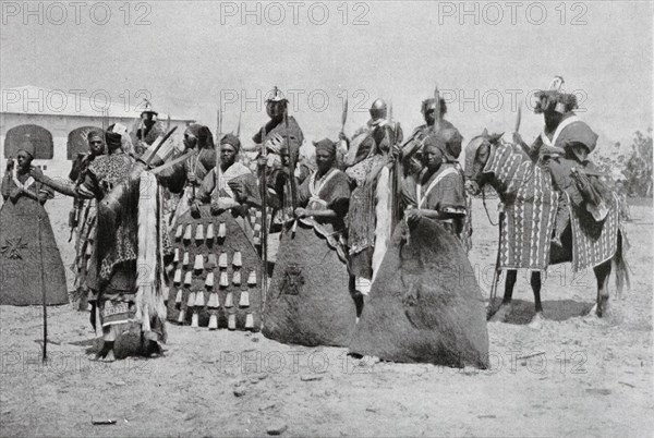 L'escorte du lamido Rey Bouba