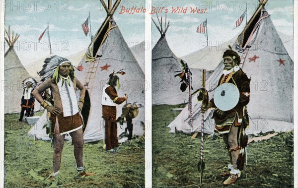 Buffalo Bill's Wild West camp