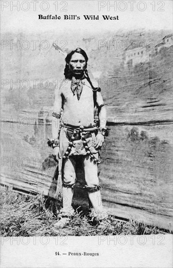 Buffalo Bill's Wild West. Peau-Rouge