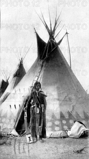 Young warrior "Blackfoot"
