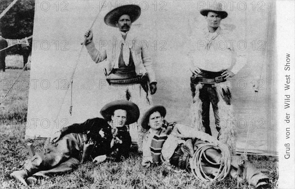 Buffalo Bill's Wild West Show, carte postale