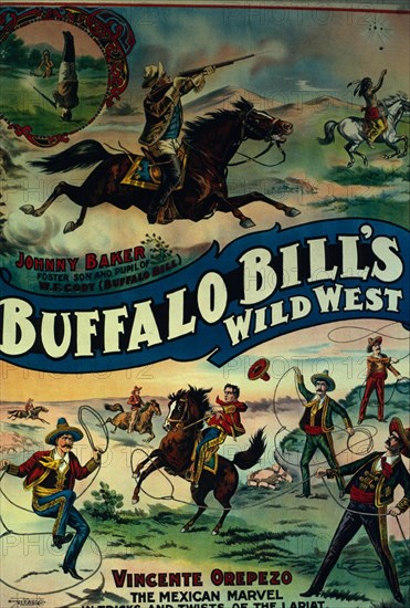 Affiche du Buffalo Bill's Wild West Show