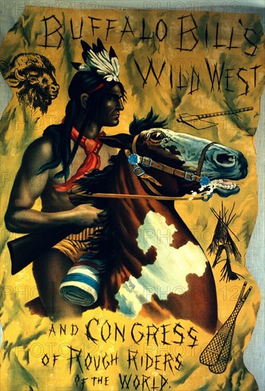 Affiche du Buffalo Bill's Wild West Show