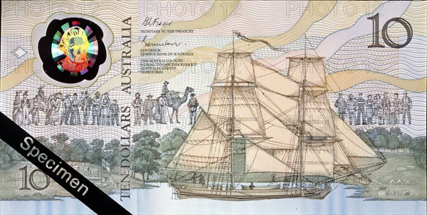 Holographic Bank Note (Australia)