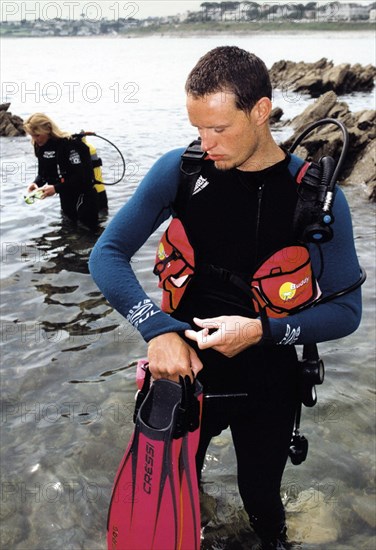 Diving Wetsuit by Dennis Cross