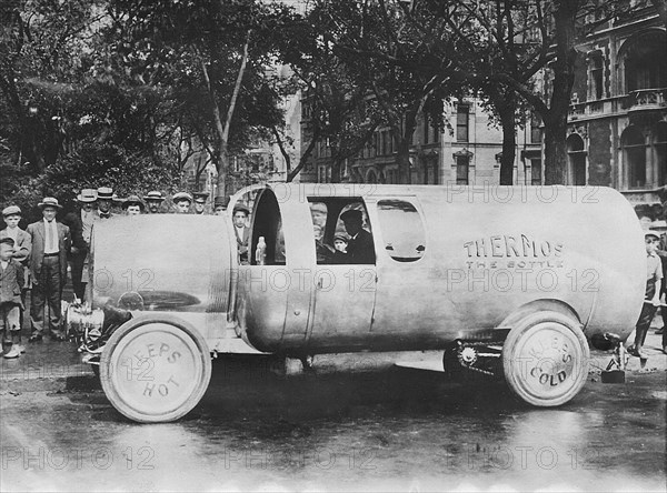 Car in the Shape of a Thermos