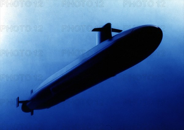 Le Triomphant : French nuclear submarine.